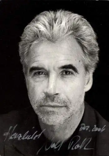 Ak Schauspieler Wolf Roth, Portrait, Autogramm