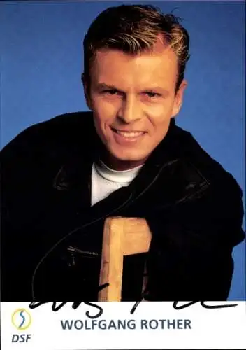 Ak Schauspieler Wolfgang Rother, Portrait, Autogramm