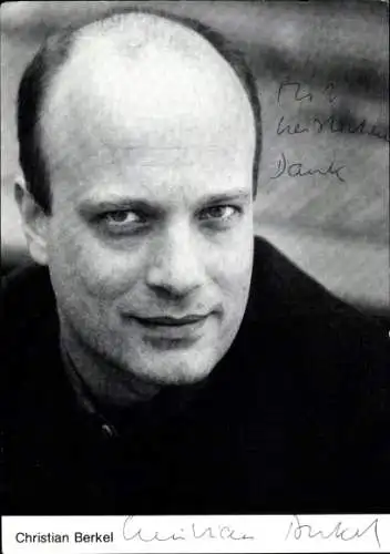 Ak Schauspieler Christian Berkel, Portrait, Autogramm