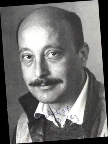 Ak Schauspieler Wolf-Dietrich Berg, Portrait, Autogramm