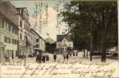 Ak Hechingen im Zollernalbkreis, Oberes Tor