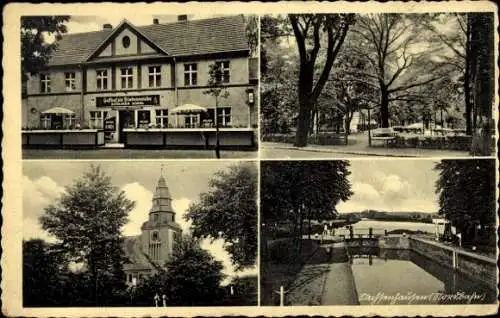 Ak Sachsenhausen Oranienburg in Brandenburg, Gasthof zur Friedenseiche