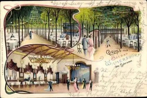 Litho Berlin Wilmersdorf, Restaurant, Garten