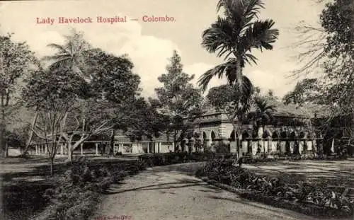 Ak Colombo Ceylon Sri Lanka, Lady Havelock Hospital