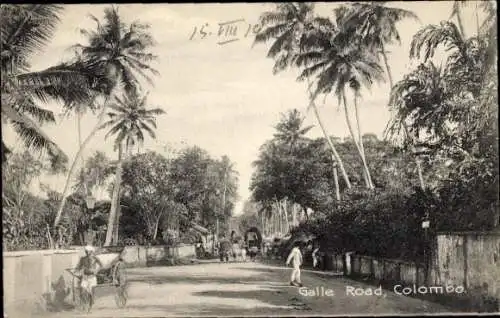 Ak Colombo Ceylon Sri Lanka, Galle Road