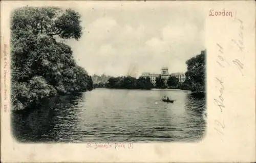 Ak London City England, St. James's-Park