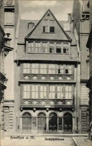 Ak Frankfurt am Main, Rothschildhaus