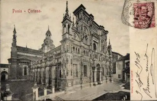 Ak Certosa di Pavia Lombardia, Kloster