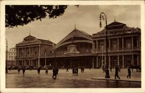 Ak Roma Rom Lazio, Bahnhof