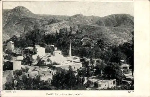 Ak Guanajuato Mexiko, Teilansicht