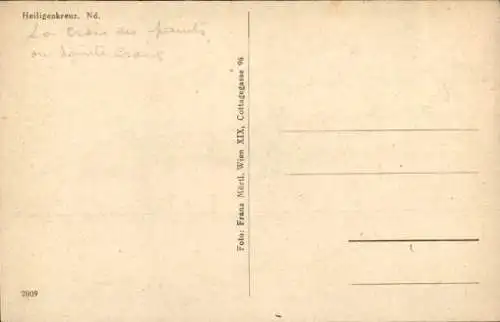 Ak Heiligenkreuz Niederösterreich, Teilansicht