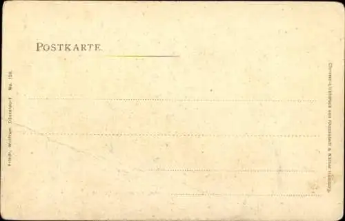 Ak Düsseldorf, Gewerbe und Industrie Ausstellung 1902, Café zur schönen Aussicht