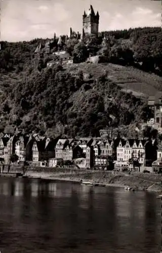 Ak Cochem an der Mosel, Teilansicht, Reichsburg