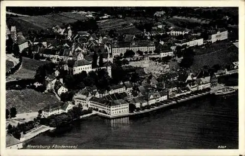 Ak Meersburg am Bodensee, Gesamtansicht