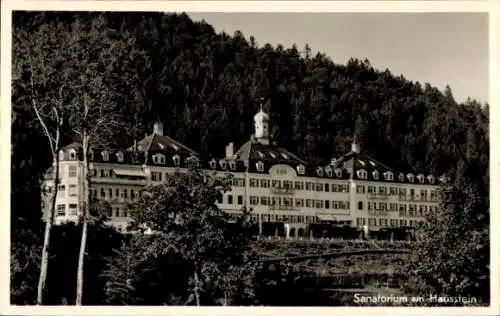 Ak Sanatorium am Hausstein Schaufling in Niederbayern, Sanatorium
