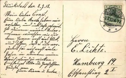 Ak Glückstadt an der Elbe, Aussichtsturm