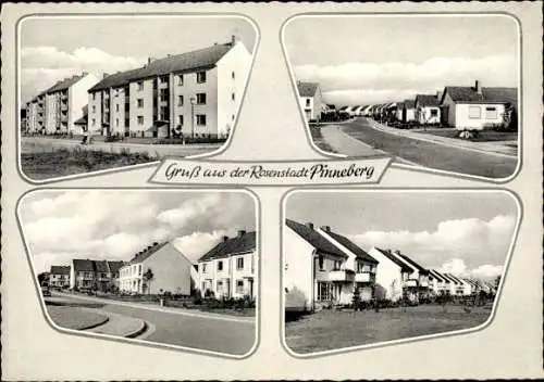Ak Pinneberg in Holstein, Rosenstadt, Wohnsiedlung