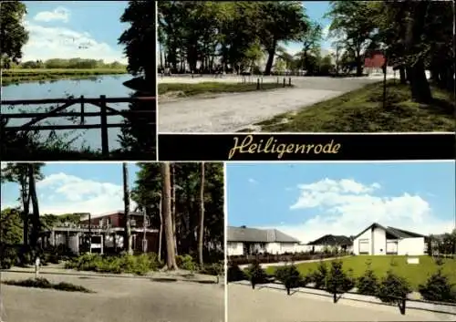 Ak Heiligenrode Stuhr, Straßenpartien, Häuser, Wasser