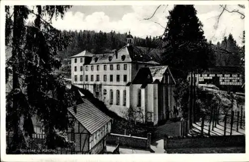 Ak Marienthal Seelbach bei Hamm an der Sieg Westerwald, Kloster Marienthal