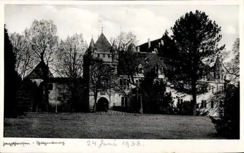 Ak Jagsthausen an der Jagst Württemberg, Götzenburg