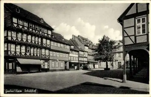 Ak Goslar am Harz, Schuhhof