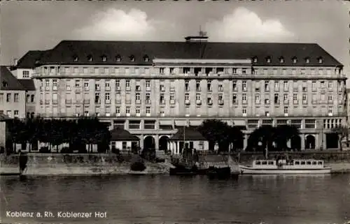 Ak Koblenz am Rhein, Koblenzer Hof