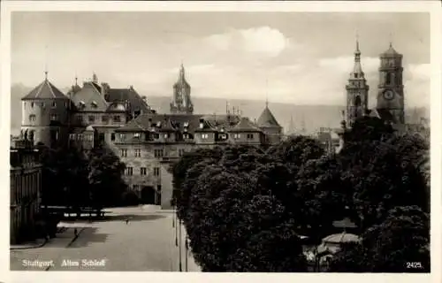 Ak Stuttgart in Württemberg, Altes Schloss