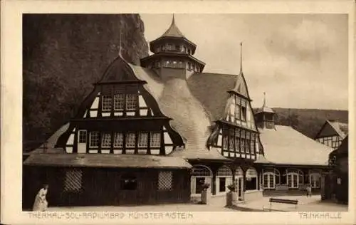 Ak Bad Münster am Stein, Trinkhalle