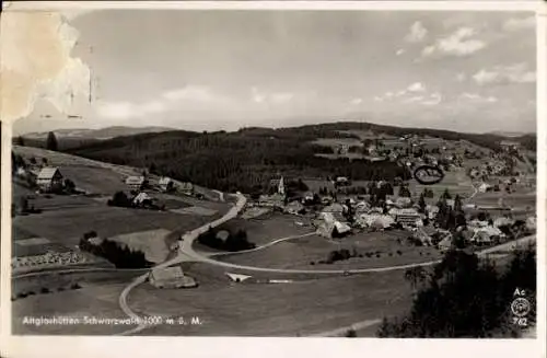 Ak Altglashütten Feldberg im Schwarzwald, Panorama