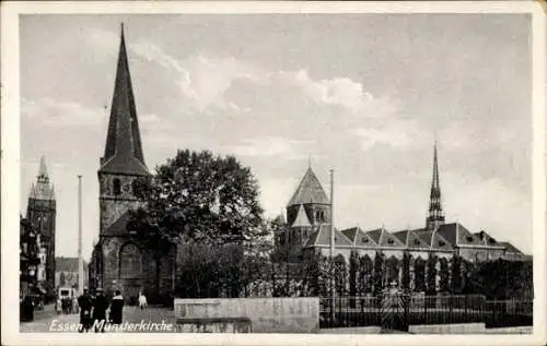 Ak Essen im Ruhrgebiet, Münsterkirche