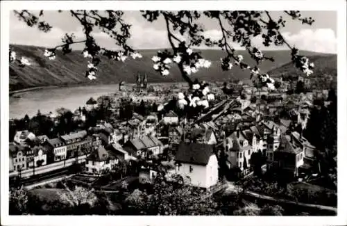 Ak Boppard am Rhein, Perle des Rheins, Panorama