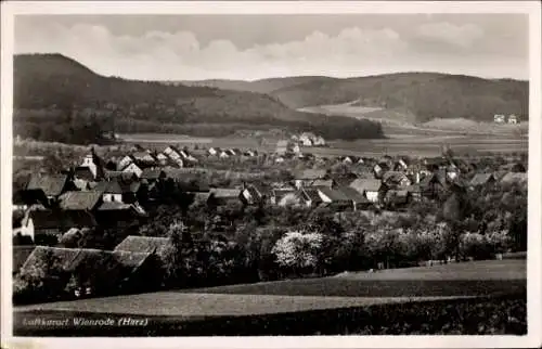 Ak Wienrode Blankenburg am Harz, Totalansicht vom Ort