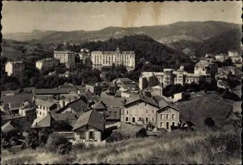 Ak Châtel Guyon Puy de Dôme, Panorama vu du sommet du Calvaire