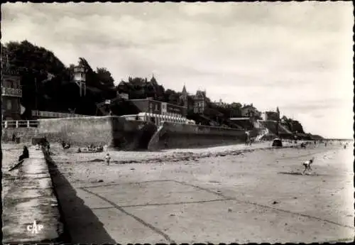 Ak Villerville Calvados, La Digue