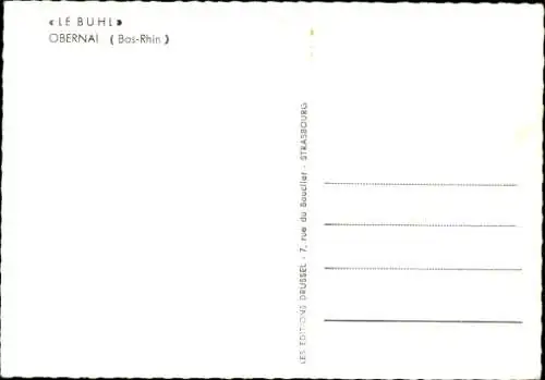Ak Obernai Oberehnheim Elsass Bas Rhin, Le Buhl