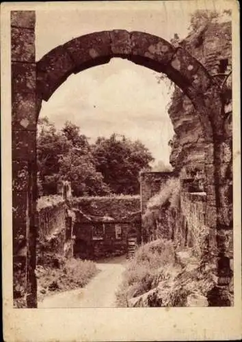 Ak Saverne Zabern Elsass Bas Rhin, Château du Haut-Barr, Burg Hohbarr, Ruine