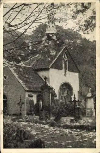 Ak Sainte Marie aux Mines Markirch Elsass Haut Rhin, Kirche Ste. Madeleine