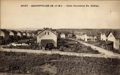 Ak Badonviller Badenweiler Meurthe et Moselle, Siedlung, Wohnhäuser