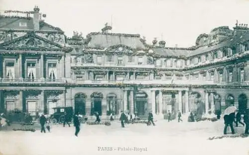 Ak Paris I Louvre, Palais Royal