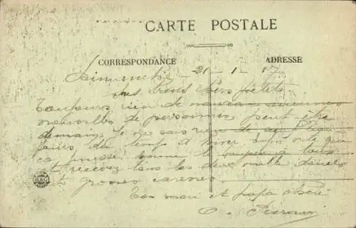 Ak Lyon Rhône, Place des Corderliers, Kirche Saint-Bonaventure