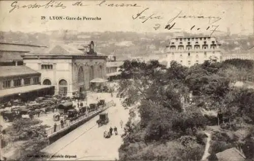 Ak Lyon Rhône, Gare de Perrache