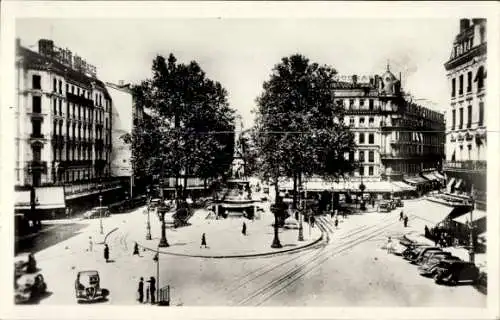 Ak Lyon Rhône, Place de la Republique