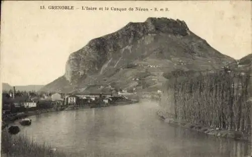 Ak Grenoble Isère, Casque de Neron