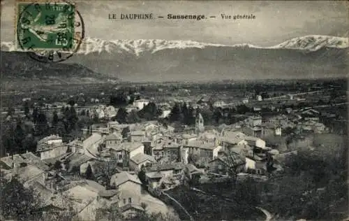 Ak Sassenage Isère, Panorama