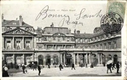 Ak Paris I Louvre, Palais Royal