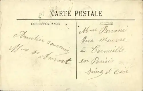 Ak Amiens Somme, Justizpalast