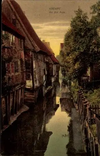 Ak Krempe in Schleswig Holstein, An der Aue