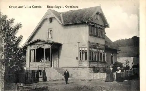 Ak Braunlage im Oberharz, Villa Carola