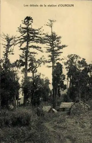 Ak Papua Neuguinea, Les Debüts de la Station d'Ouroun, Missionnaires du Sacre Coeur