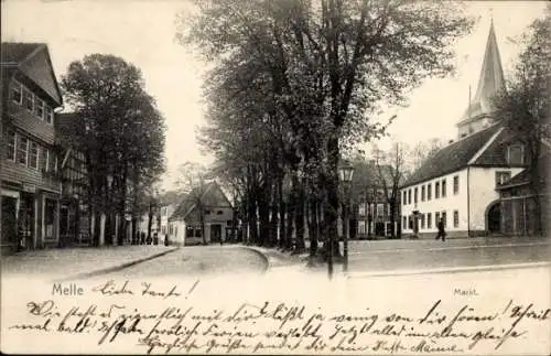 Ak Melle in Niedersachsen, Markt